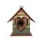 Glitzhome® Distressed Wood Heart Garden Bird House